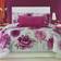 Christian Siriano Remy Duvet Cover White, Pink (243.84x233.68)