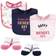 Hudson Cotton Bib and Sock Set 5-pack Girl Mothers Fathers Day