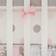 My Baby Sam Pink & Gray Crib Sheet Olivia Rose 28x52"