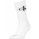 Calvin Klein Calcetines Altos Para Mujer 701218751 Gris - Blanco