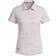 adidas Women's Space-Dyed Short Sleeve Polo Shirt - Almost Pink/Legacy Burgundy