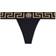 Versace Greca Border Thong - Black