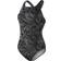 Speedo Hyperboom Medalist Swimsuit - Black/Grey