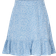 Pieces New Mini Skirt - Placid Blue