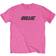 Billie Eilish Kid's Racer Logo & Blohsh T-shirt - Pink