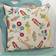 Rizzy Home Floral Complete Decoration Pillows Beige (50.8x50.8cm)