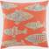 Tommy Bahama Batic Fish Complete Decoration Pillows Orange (50.8x50.8)