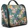 Gillian Jones Organizer Hang Up Toiletry Bag - Green Flower