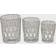 Ridge Road Décor Woven Metal Storage Baskets Set of 3 Basket 3