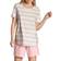 Calida Sunset Dreams Short Pyjama - Pink Striped
