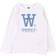 Wood Wood bluse hvidKim T-Shirt - White/Blue (10135403-2323-0017)/blå