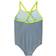 Name It Patterned Swimsuit - Safety Yellow (13187596)