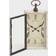 Ridge Road Décor Cabinet Style Wall Clock Wall Clock 12"