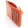 Royce New York Zip Leather Card Case - Burnt Orange