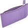 Royce New York Zip Leather Card Case - Purple