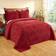 Better trends Rio Bedspread Red (279.4x205.74cm)