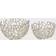 Silver Finish Coastal Decorative Bowl Table Decor Set of 2 Bowl 2