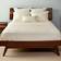 BedVoyage Bamboo Hem Bedspread Beige