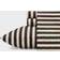 Betsey Johnson Wonderland Stripe Bed Sheet Black (264.16x)