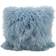 Saro Lifestyle Mongolian Lamb Fur Complete Decoration Pillows Blue (50.8x50.8cm)