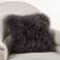 Saro Lifestyle Mongolian Lamb Fur Complete Decoration Pillows Grey (50.8x50.8cm)