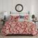 Madison Park Lucy Bedspread Red (228.6x228.6)