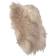 Saro Lifestyle Mongolian Lamb Fur Complete Decoration Pillows Beige (50.8x50.8)