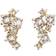 Edblad Leonore Earrings - Gold/Transparent