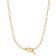 Ania Haie Knot T Bar Chain Necklace - Gold