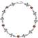 Lund Classic Bracelet - Silver/Garnet