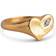 ENAMEL Copenhagen Rosalie Ring - Gold/Transparent