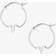 Hultquist Heartbeat Hoops Earring - Silver