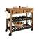 Crosley Furniture Roots Kitchen Cart Trolley Table 45.7x106.7cm