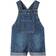 Name It Alinen Denim Shorts Overalls - Dark Blue Denim