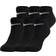 Nike Little Kid's Dri-FIT No-Show Socks 6-pack - Black