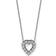 Roberto Coin Tiny Treasures Heart Necklace - White Gold/Diamond