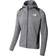 The North Face Women's Athletic Outdoor Hoodie - Asphalt Grey/White Heather/TNF Black Heather