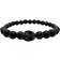 Alexander McQueen Skull Multi Beaded Bracelet - Black