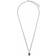 Alexander McQueen Pave Skull Necklace - Silver/Transparent