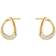 Georg Jensen Offspring Earrings - Gold/Diamonds