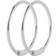 Maria Black Basic Hoop Earrings - Silver