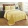 Better trends Trevor Bedspread Yellow (259.08x228.6cm)