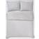 London Fog Herringbone Flannel Bedspread White, Gray (228.6x172.72)