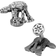 Cufflinks Inc AT-AT Walker Cufflinks - Silver