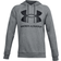 Under Armour Men's Rival Fleece Big Logo Hoodie - Pitch Gray Light Heather/Black