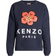 Kenzo Poppy Graphic Crewneck Sweatshirt - Midnight Blue