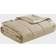 Madison Park Cambria Blankets Beige (243.84x167.64)