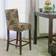 HomePop Leaf Bar Stool 39.5"