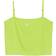 NIKE Women's Sportswear Essential Ribbed Crop Top - Atomic Green/White