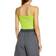 NIKE Women's Sportswear Essential Ribbed Crop Top - Atomic Green/White